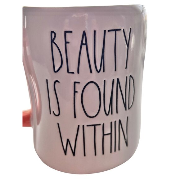 Disney X Rae Dunn Beauty And The Beast Belle Mug "Beauty Is Found Within" Design - Picture 6 of 8